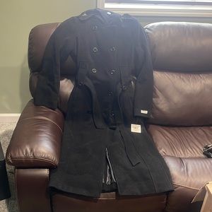 Calvin Klein women wool full length coat  size 8